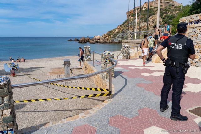 Policía Local adelanta el dispositivo especial de verano para reforzar el control en las playas