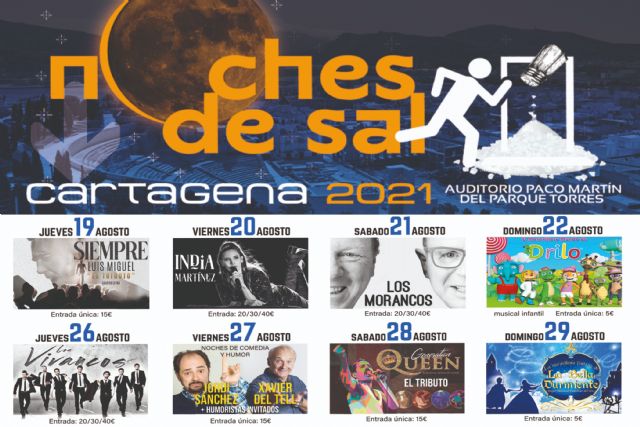 A la venta las entradas de las Noches de la Sal