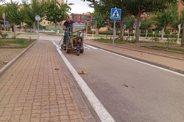 El Parque de Educación Vial renueva la señalización de cara al nuevo curso