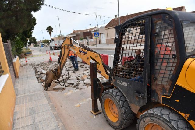 Inversión de más de 140.000 euros para mejorar la seguridad de la carretera de El Albujón