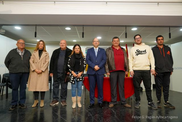 Los vocales del PP Juan Manuel Ayaso y David Ríos revalidan la presidencia de las juntas vecinales de La Puebla y La Aljorra