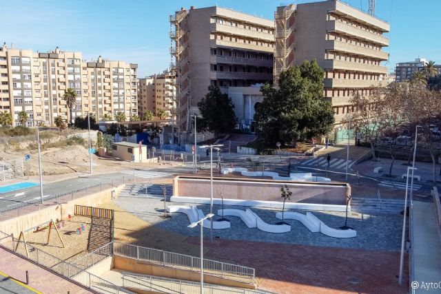 Finalizan las obras de la nueva plaza de Sor Francisca Armendáriz