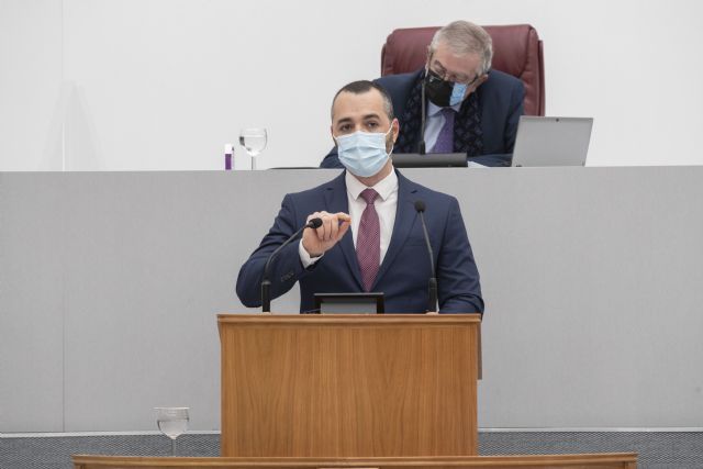 Juan Antonio Mata: 'La llegada del AVE a Cartagena está en el aire desde que el PSOE gobierna España'