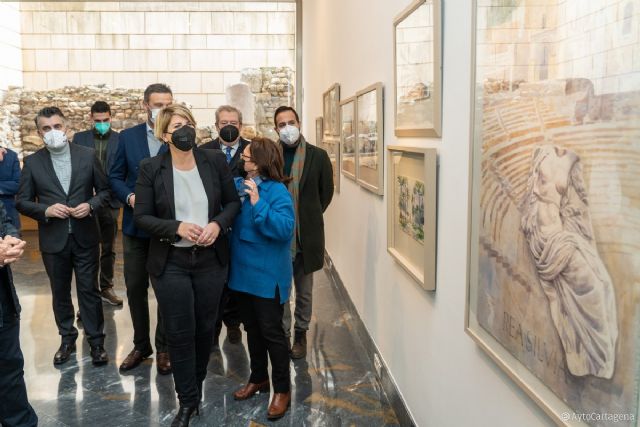 La exposición ´De Cartagena a Caravaca de la Cruz´ sigue las huellas del apóstol Santiago desde el puerto de Santa Lucía hasta Caravaca