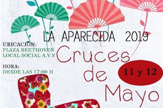 La aparecida celebra sus Cruces de Mayo