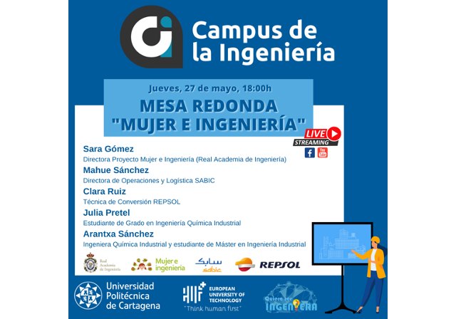 La Fundación SABIC España participa en el Campus de la Ingeniería de la UPCT motivando a estudiantes para que sean las futuras ingenieras