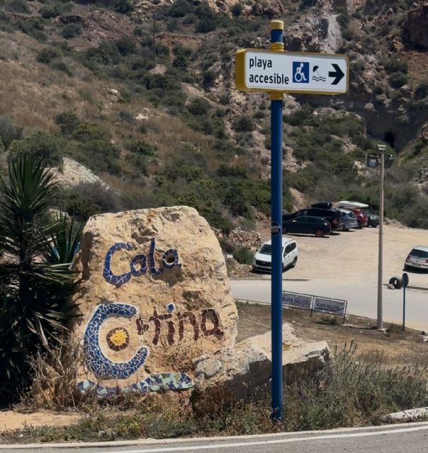 MC: La accesibilidad peatonal en Cala Cortina necesita medidas urgentes para este mismo verano