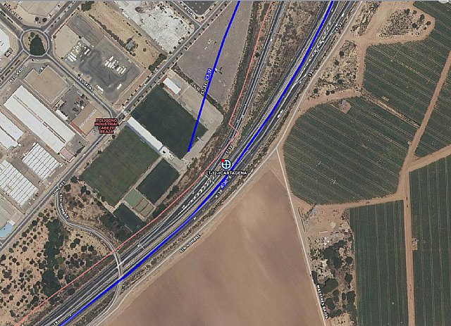 Dos heridos en un accidente de tráfico en Cartagena