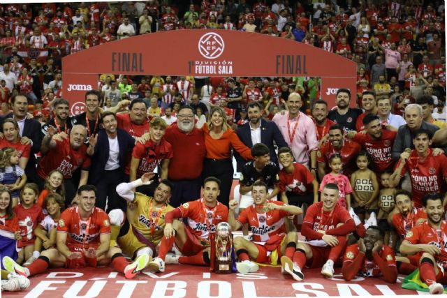 Jimbee Cartagena, campeón de liga de Primera División de fútbol sala