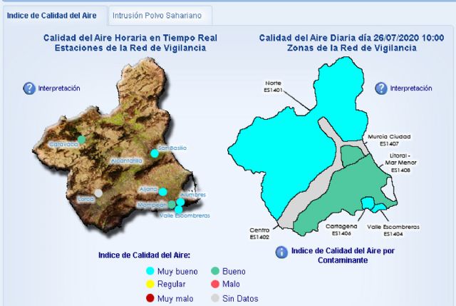 Medio Ambiente da por concluido el episodio de contaminación por la masa de aire procedente de África