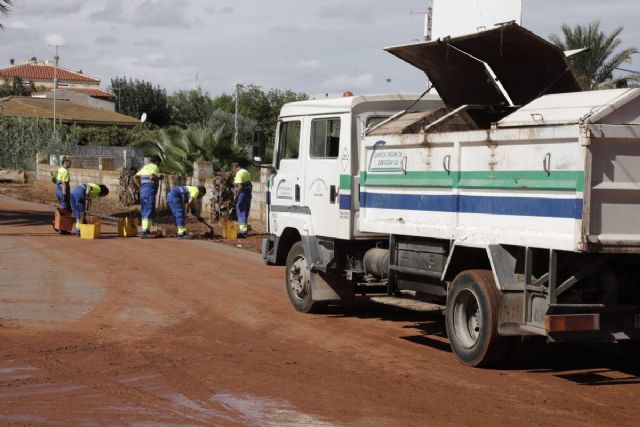 El Ayuntamiento trabaja para restablecer servicios en las zonas del Mar Menor más afectadas por las lluvias