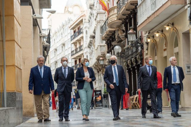 La alcaldesa de Cartagena recibe al cuerpo consular de la Región de Murcia