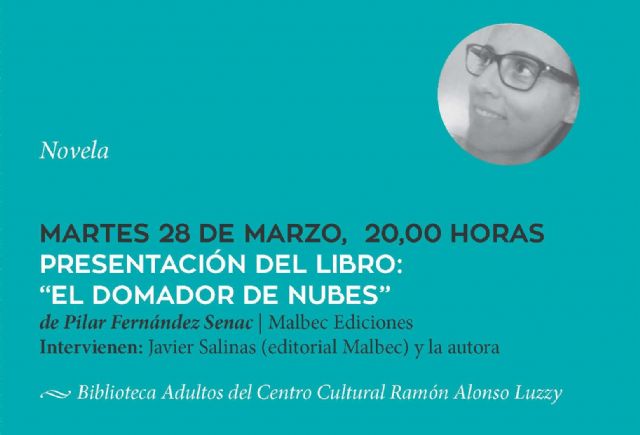 La escritora Pilar Fernandez presenta su nuevo libro El Domador de Nubes