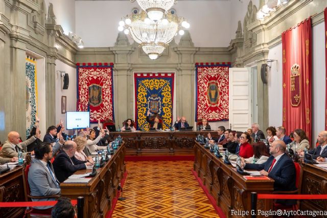 El pleno da luz verde a la creación de la Asociación de municipios del Campo de Cartagena y Mar Menor