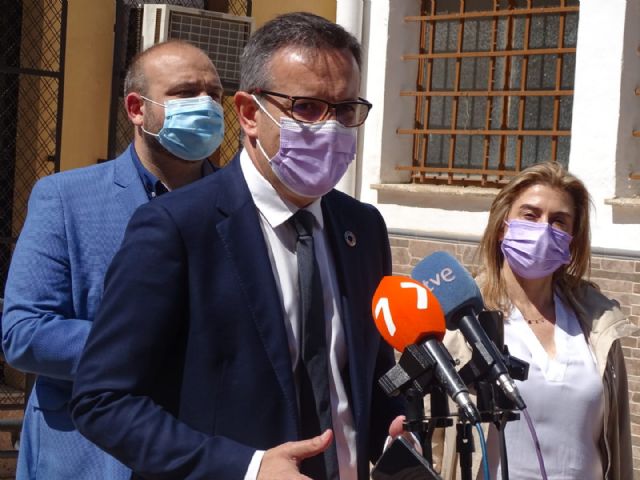 Diego Conesa exige al Gobierno regional que incluya en los presupuestos el arreglo de la carretera RM-332 para facilitar accesos de la zona Oeste de Cartagena