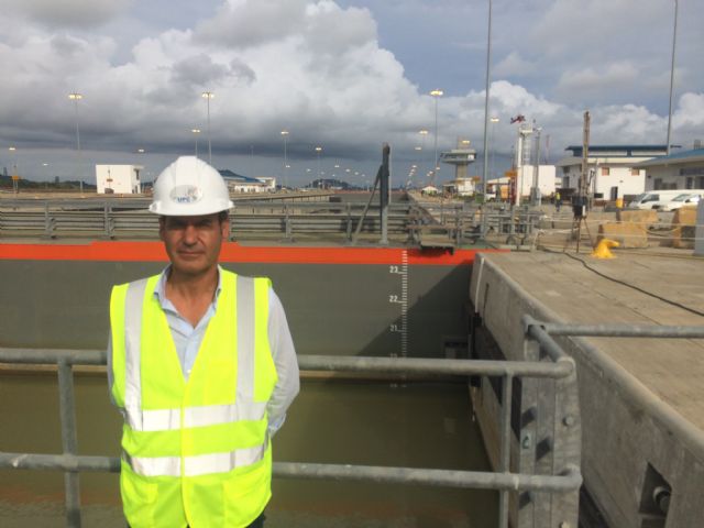 El responsable de la ampliación del Canal de Panamá, exalumno de la UPCT