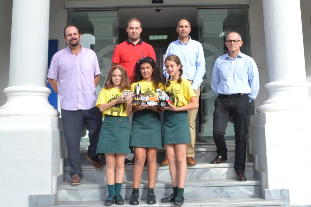 La UPCT patrocina a las tres ganadoras de la Olimpiada Mundial de Robótica WRO