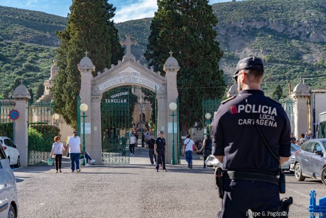 La Policía Local reforzará la vigilancia durante el puente de Todos los Santos