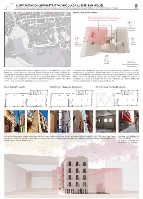 Europa concede fondos para el proyecto de MC de ampliación del edificio administrativo de San Miguel