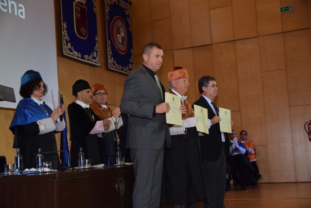La UPCT distingue a los diez profesores que han dirigido más tesis doctorales en la Politécnica