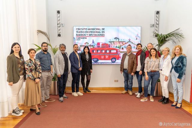 El Circuito Municipal de Teatro Profesional recorrerá los barrios y diputaciones de Cartagena