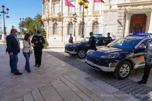 La Policía Local cuenta ya con 18 nuevos vehículos