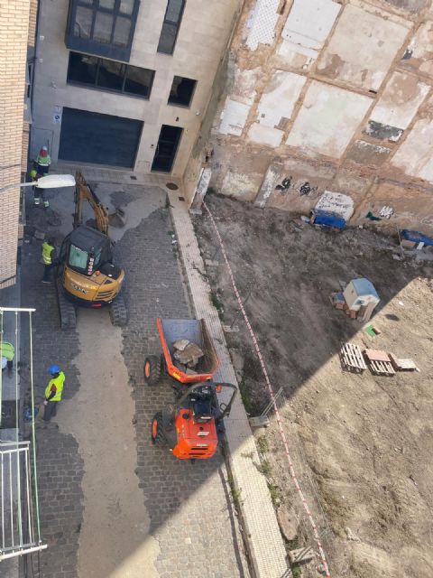 La Coordinadora del Molinete exige al Ayuntamiento que pare las obras de la Morería como ha aprobado el pleno
