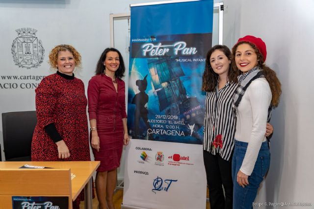Los cartageneros volarán estas Navidades al País de Nunca Jamás de la mano de Peter Pan
