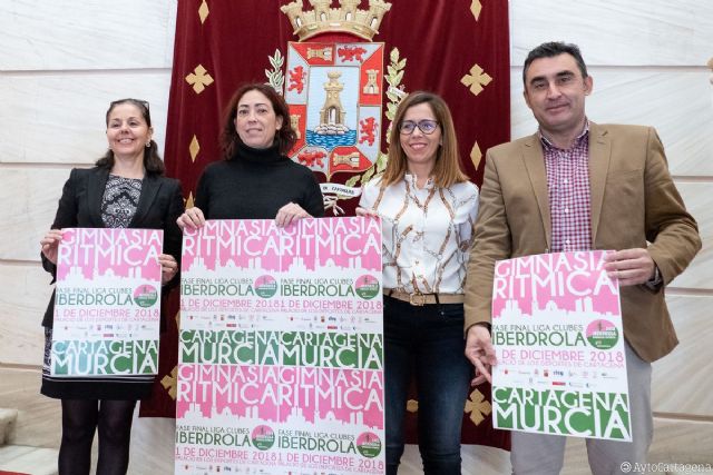 La gimnasia rítmica de nivel nacional vuelve a Cartagena para disputar la final de la Liga Iberdrola