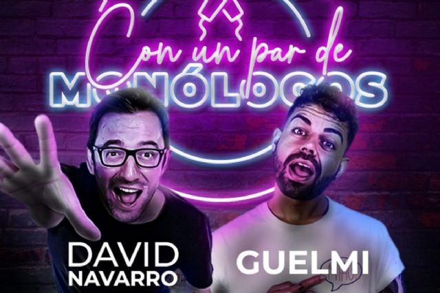 David Navarro y Guelmi presentan ´Con un par de monólogos´ en el Teatro Circo Apolo