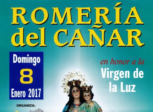 La Romeria del Cañar acompañara a la Virgen de la Luz desde Tallante al Rincon de Sumiedo