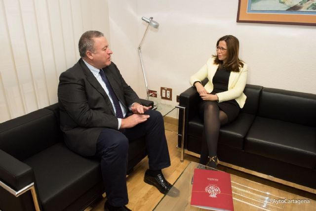 La Alcaldesa de Cartagena exige al Delegado del Gobierno mas efectivos para luchar contra la inseguridad ciudadania