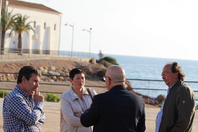 Ciudadanos trasladó el viernes al Ayuntamiento de Cartagena las quejas por la turbidez del agua en zonas de Isla Plana