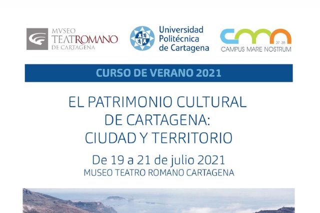 Abierto el plazo de inscripción para el curso sobre el patrimonio cultural de Cartagena