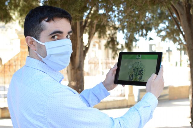 Un estudiante de la Politécnica diseña un cementerio virtual para recordar y honrar a los difuntos en la Red