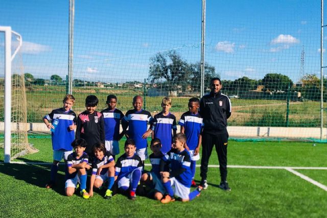 Nueva Cartagena F.C., A.D. La Vaguada, E.F.B. San Ginés 82 y C.D. Lapuerta mandan en la clasificación de benjamines 'B'