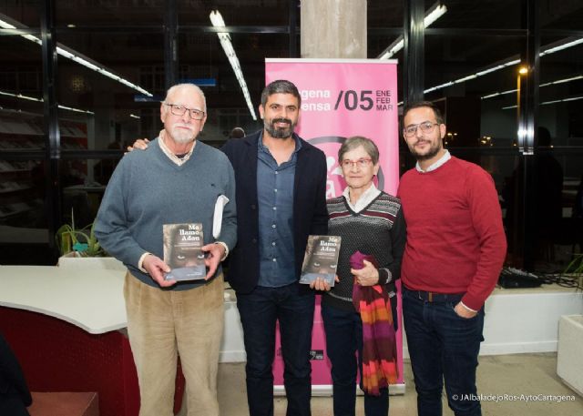 Nicolas Castellano presento Me llamo Adou en Cartagena Piensa