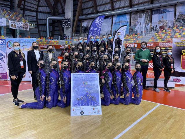Cartagena conquista el pódium de la II Fase de la Copa de España de Gimnasia Estética de Grupo 2022