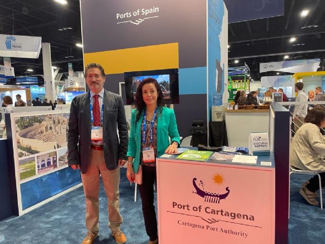El Puerto de Cartagena se convierte en un reclamo para las navieras en la Feria Seatrade Cruise Global