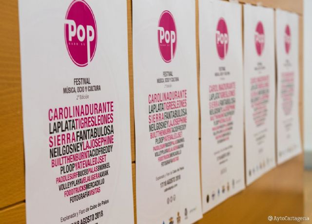 El Festival Cabo de Pop llevará música y ocio de calidad a las playas cartageneras