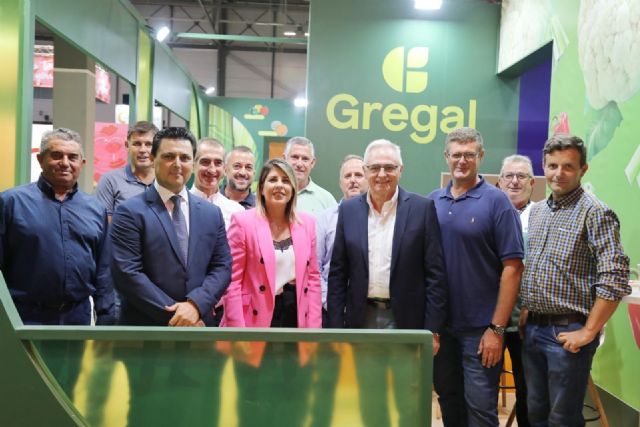 La alcaldesa reclama en Fruit Attraction más agua y menos recortes para garantizar el futuro del Campo de Cartagena