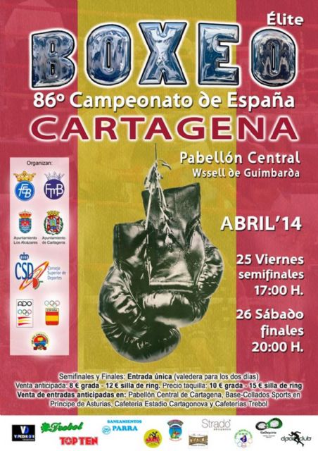 Cartagena albergará el Campeonato de España de Boxeo