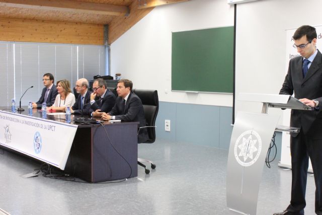 Intervención de Ramón Ruiz en el acto inaugural de las VII Jornadas de Introducción a la Investigación de la UPCT