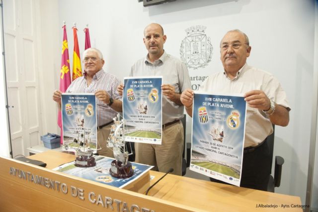 Cartagena y Real Madrid disputarán la Carabela de Plata Juvenil en el Cartagonova