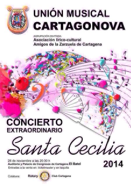 La música sinfónica y la zarzuela, protagonistas en El Batel en honor de Santa Cecilia