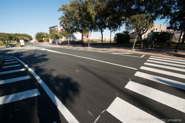 Descentralización completa un programa de asfaltado de 45 calles en barrios