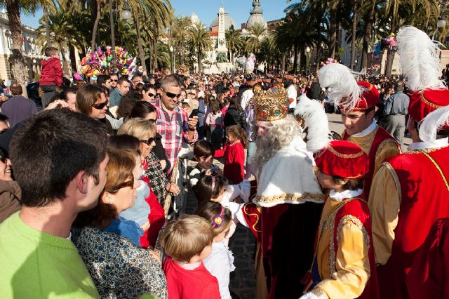 Los Reyes Magos llegarán el lunes por barco al puerto de Cartagena