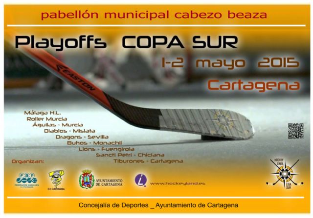 La II Liga Sur de Hockey disputa la Copa Sur en Cartagena