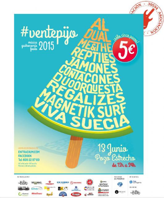 Pozo Estrecho invita a disfrutar en familia del festival de música #ventepijo