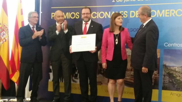 Cartagena recibe una mención especial en los Premios Nacionales de Comercio